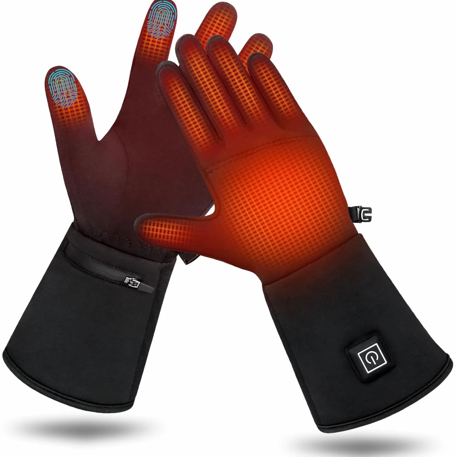 Guantes Calefactables Moto Hombre Mujer Pantalla Táctil Ultrafinos
