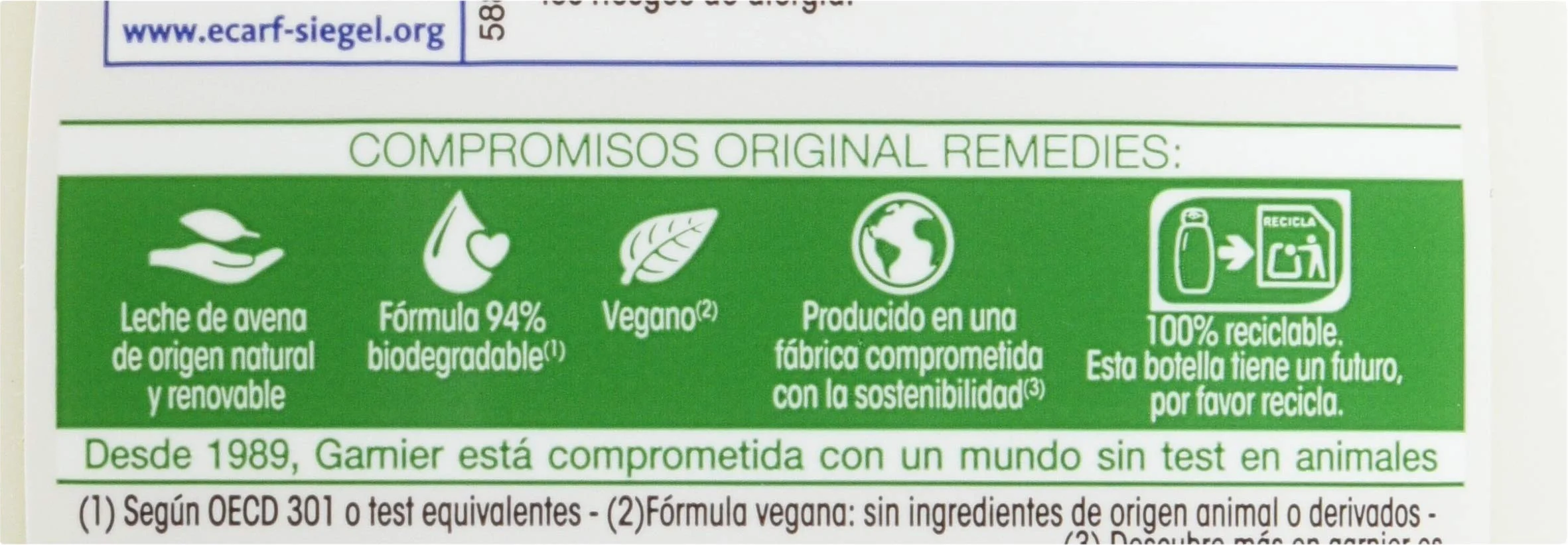 Garnier Original Remedies Delicatesse de Avena champú cuero cabelludo sensible 600 ml