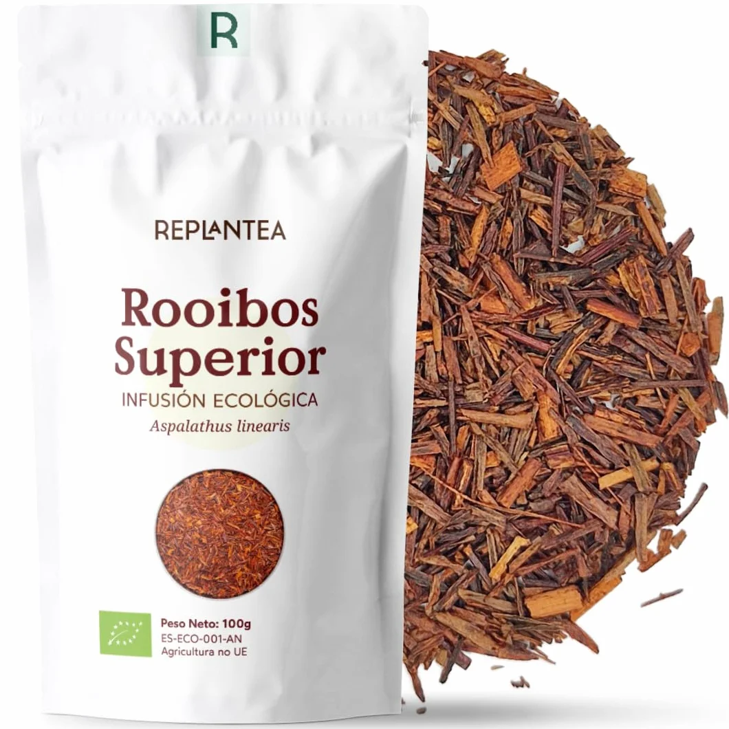 Té Rooibos Orgánico REPLANTEA® Superior 100g (50 Tazas) a Granel