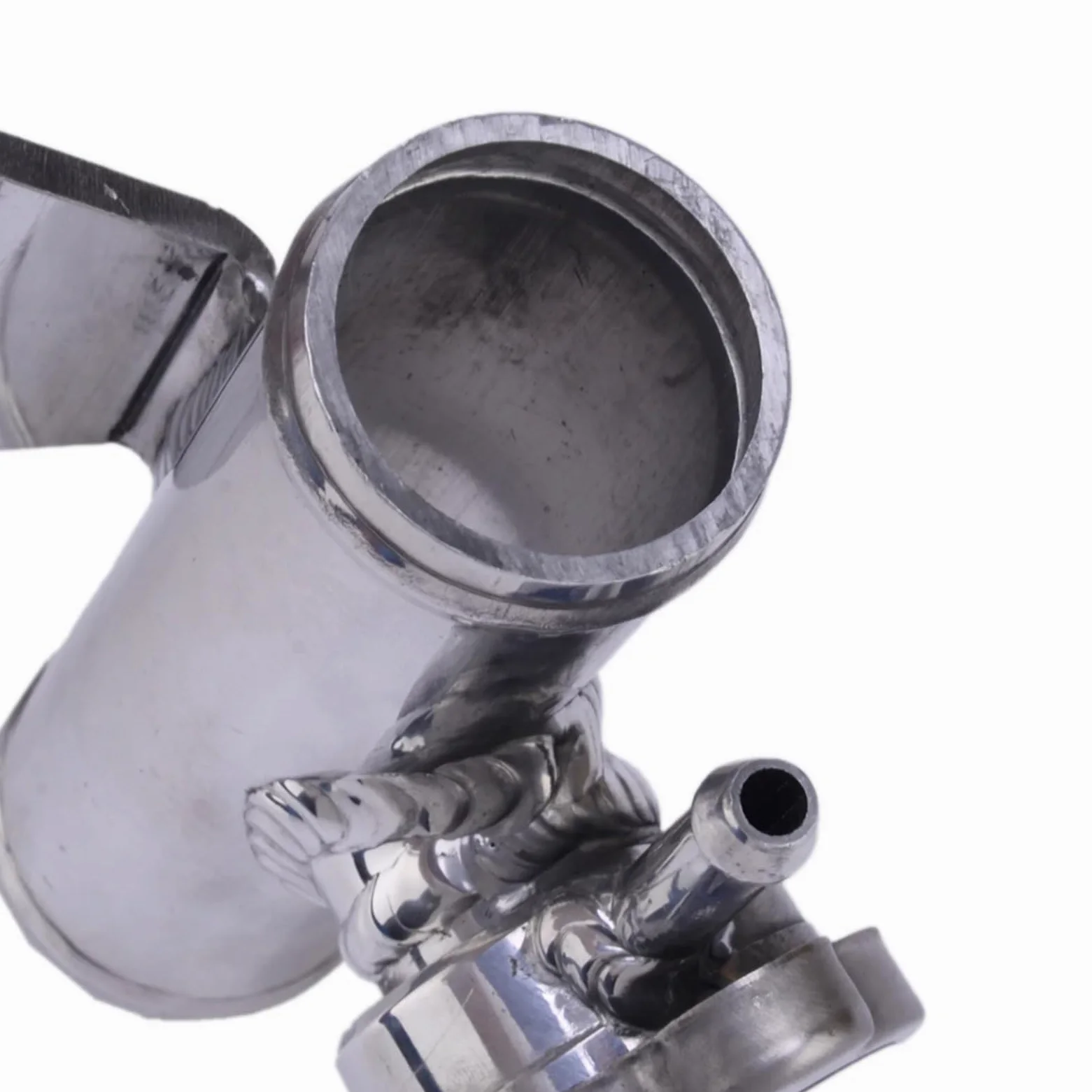 Boquilla de llenado for depósito agua plateada con conector Ca, compatible Mitsubishi Lancer Evolution EVO 10 X GSR