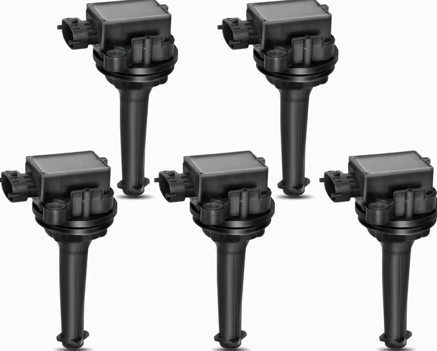Frankberg 5x Bobina de encendido Módulo de encendido 9125601 | Compatible con: S70 874, XC90 I, V70 II 285, C70 I Coupé 872, V70 II SW, XC70 Cross Country, S60 I 384, V70 I P80_