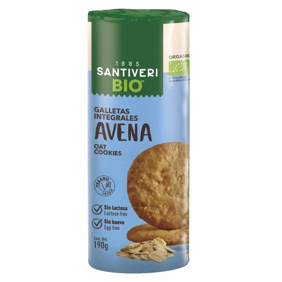 SANTIVERI Galletas de Espelta BIO Veganas 190g