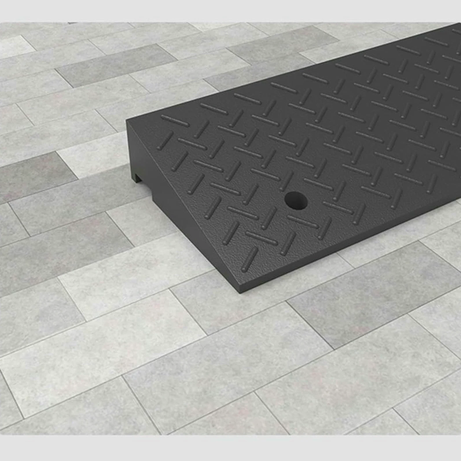 Rampa De Goma, 9-21 Cm Rampa De Umbral De Altura De Elevación, Rampas De Paso para Vehículos Sillas De Ruedas Motocicletas Bicicletas Trolley Scooter (50x50x9cm)