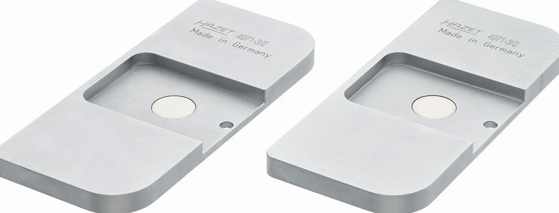 HAZET 4971-3/2 Adaptador herramienta reposición pistón pinza de frenos | 1638 g, accionamiento 640240 servicio de frenos, restablecimiento sin daños de pinzas de 6 pistones, superficie: galvanizada