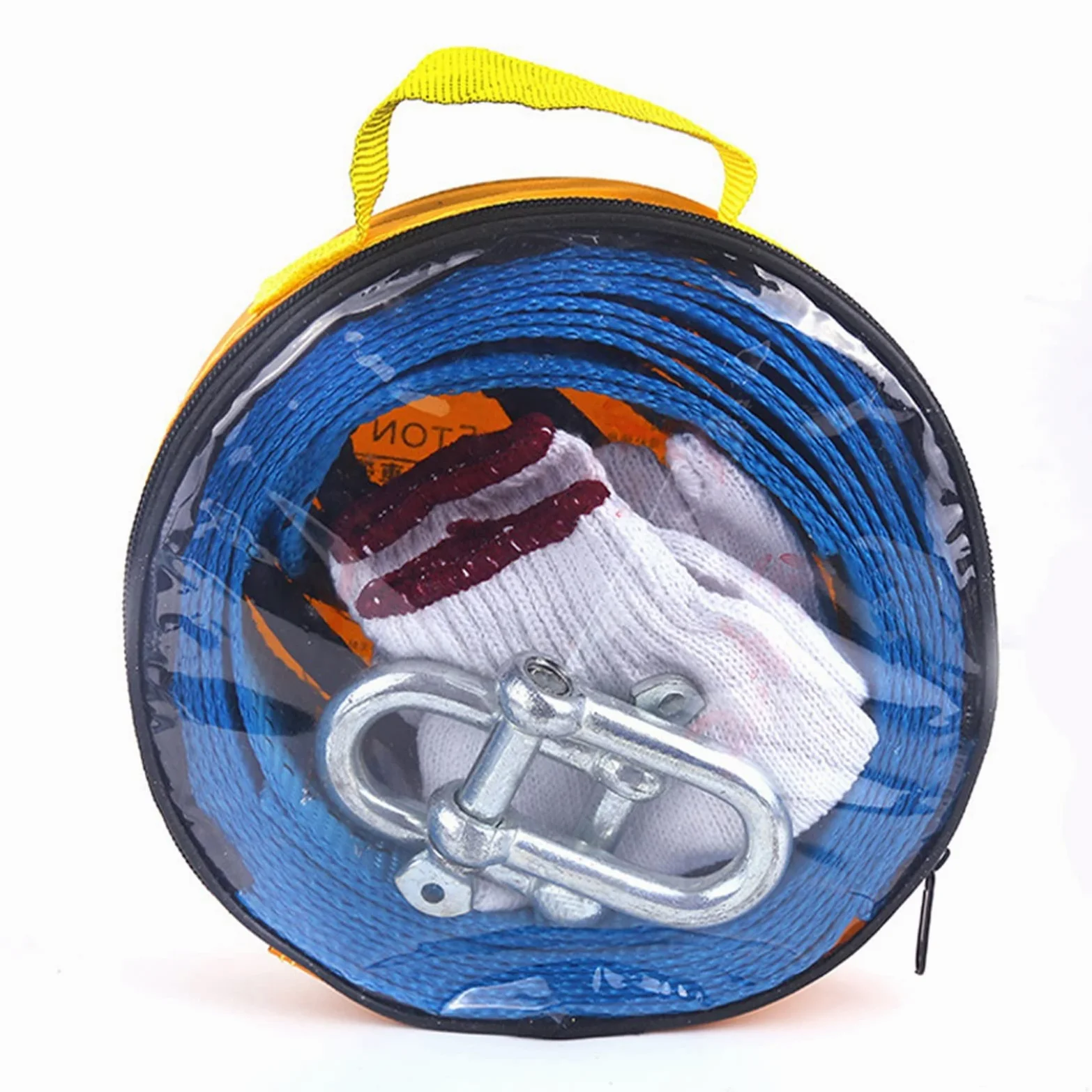 5M 8 Toneladas Cable de Remolque Correa de Remolque Cuerda de Remolque de Coche con Ganchos Nylon de Alta Resistencia Compatible con Emergencia de Coche de Servicio Pesado (Color Name : Blue) Little