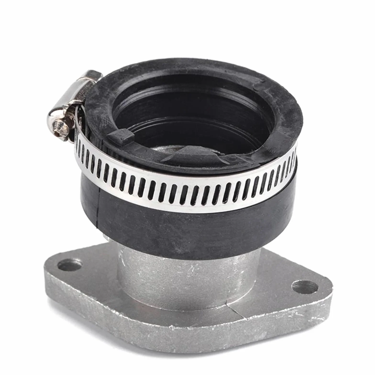 Conector Carb Adaptadores De Interfaz Del Colector Admisión Carburador Para Yamaha Bear Para Tracker 250 YFM250X 1999-2004 Kit Reemplazo Carburador Colector Goma