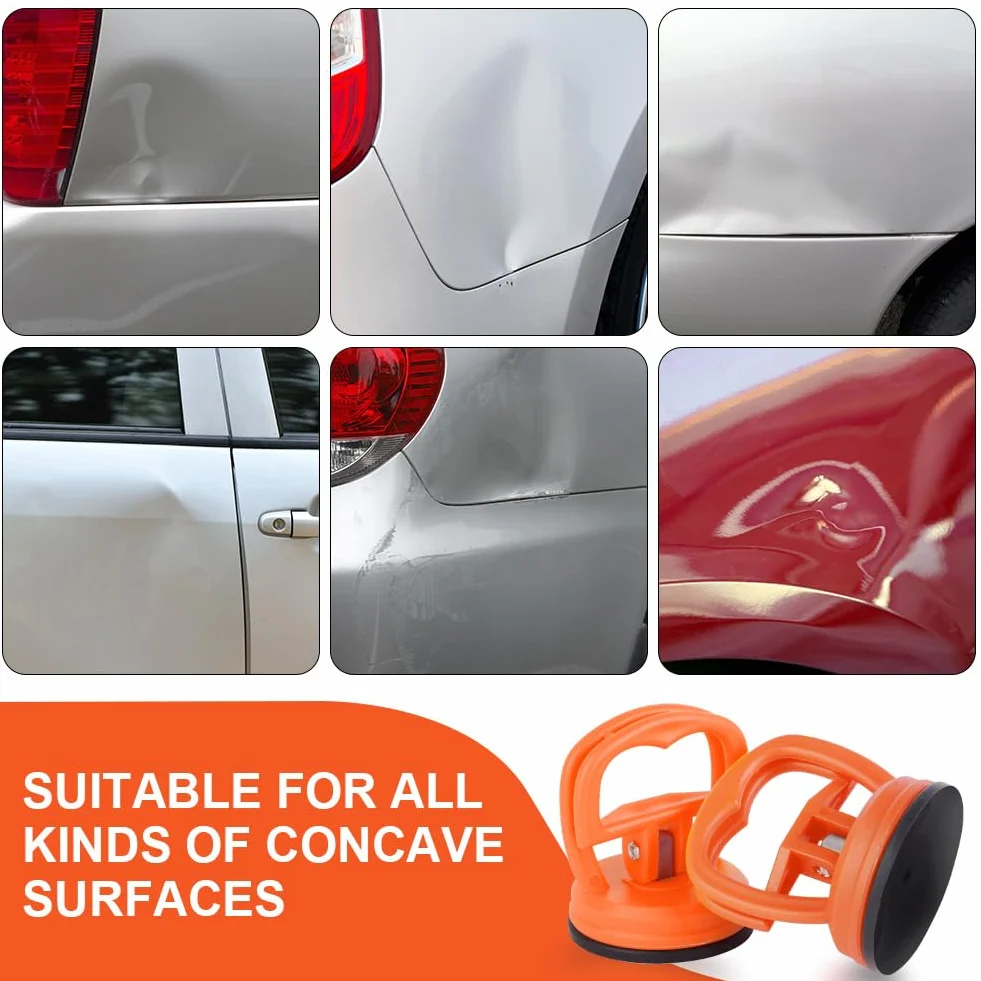 flintronic Ventosa para Reparador Arañazos Abolladuras Coche, 2 Piezas Ventosa para Coche Abolladuras, para ReparacióN de Abolladuras de Coche, Vidrio, Teléfonos Móviles, Azulejos