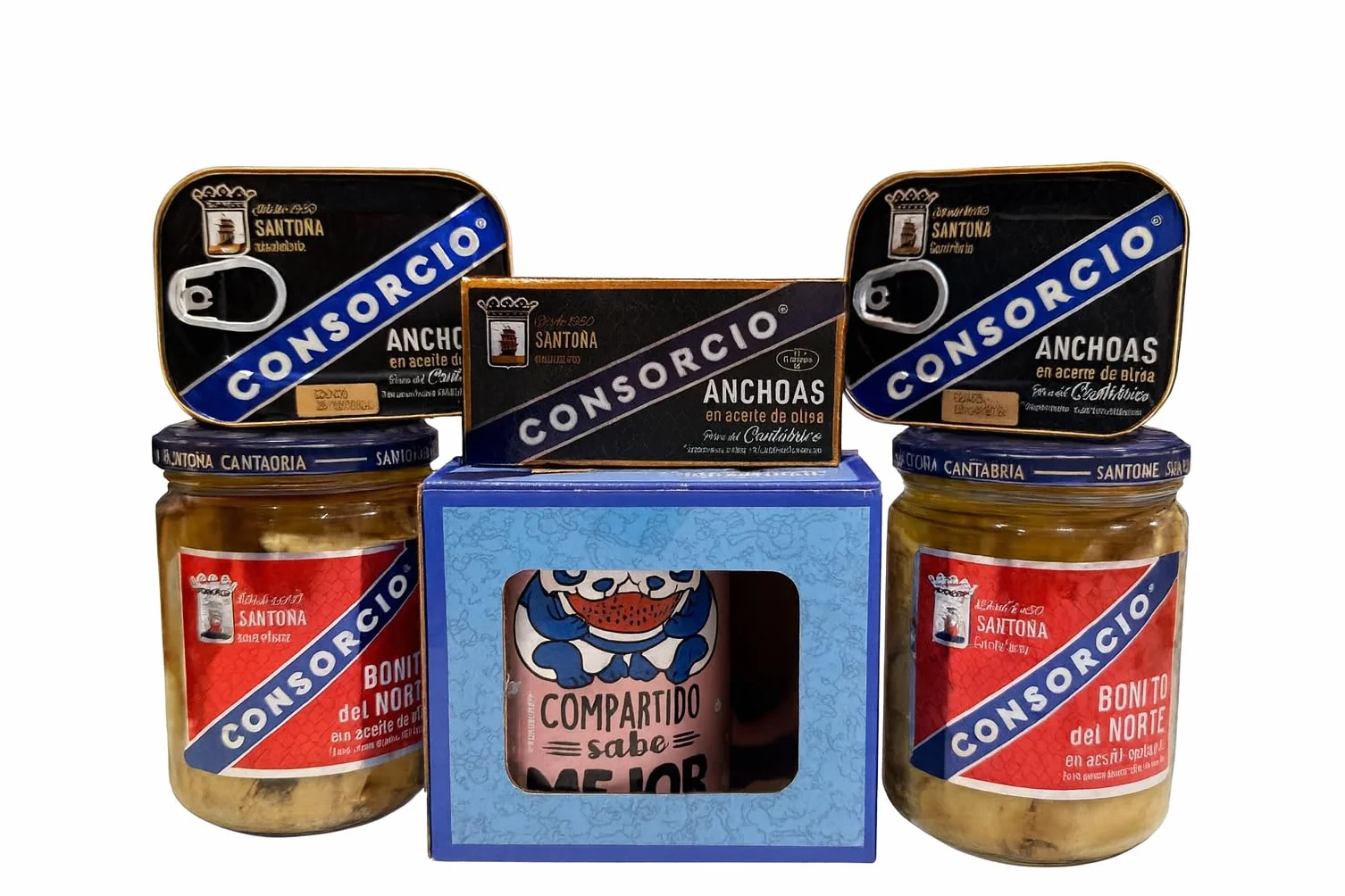 Pack Conservas Gourmet Compartido sabe mejor