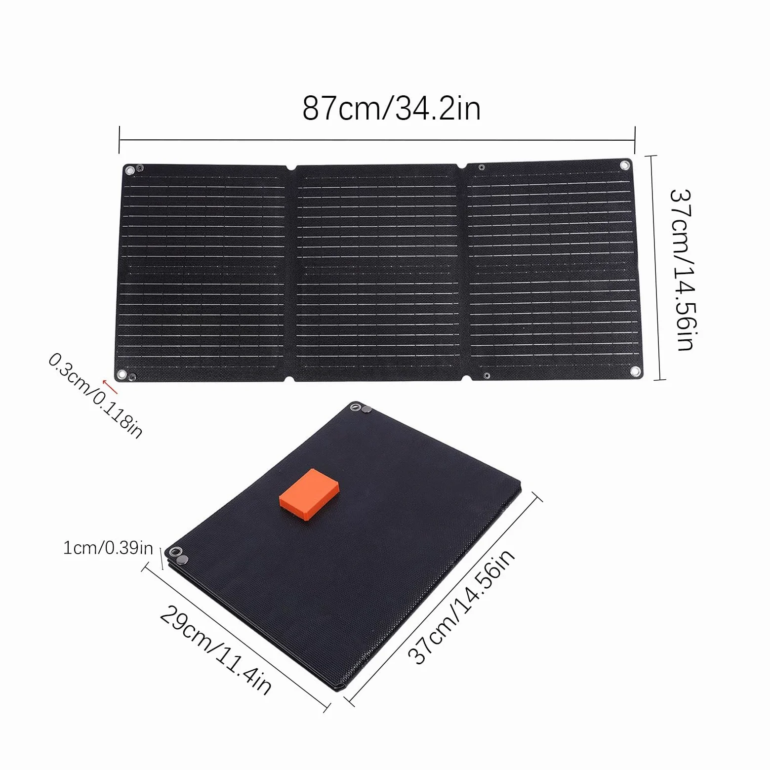 Mantenedor de Cargadores de batería de automóvil Solar, Cargador de batería | 12-24V Automático, mantenedor flexible impermeable plega