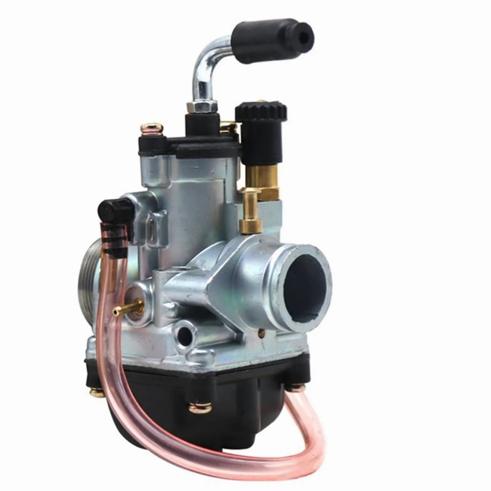 Carburador De Motor Carreras para Motor 50-100cc 2 Tiempos 17,5mm 19,5mm 21mm Carburador Motor Motocicleta Carburador para desbrozadora (Color : 21BS)