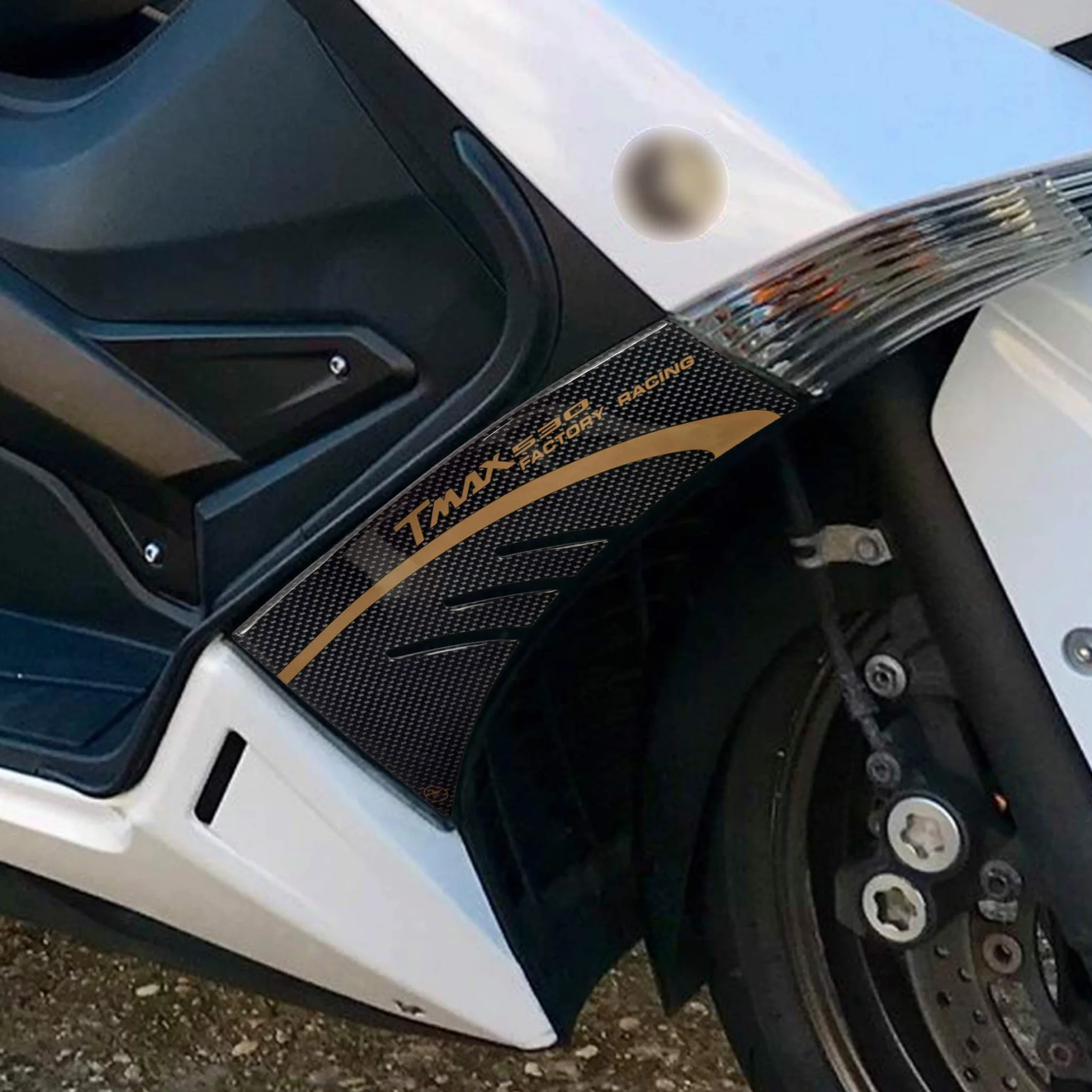 Pegatinas 3D Compatible con Yamaha TMAX 530 2012-2016 LABELBIKE