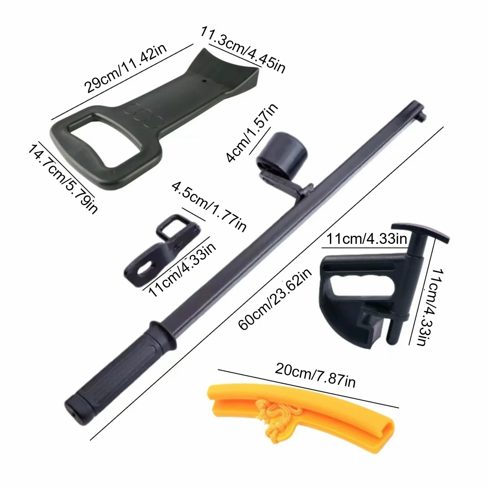 Herramientas para Cambio de Neumáticos Pinza Sujetadora Para Llantas | Rompedor De Talón Para Neumáticos Para Camión, SUV, Motocicleta, Instalación, Taller De Reparación, Garaje,
