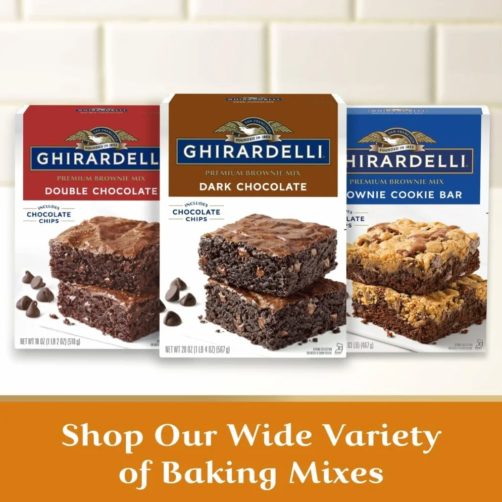 Ghiradelli Turtle Brownie Mix 18.5 oz