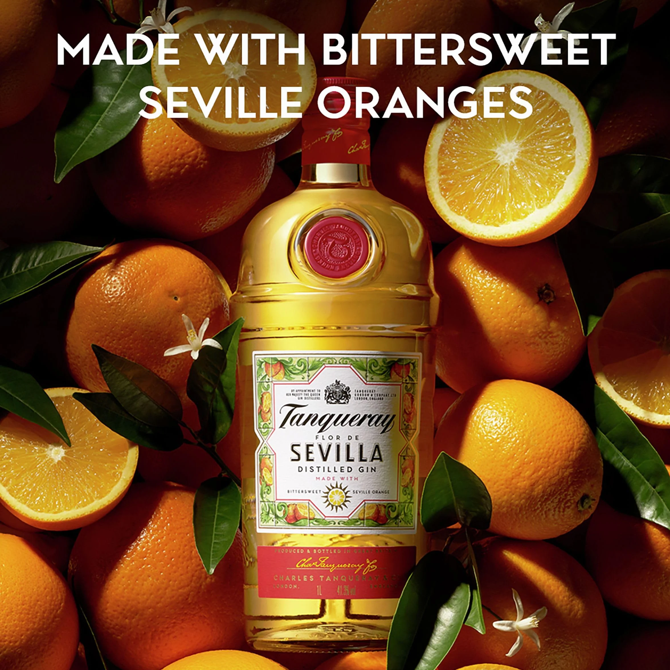 TANQUERAY Flor de Sevilla Ginebra 700 ml