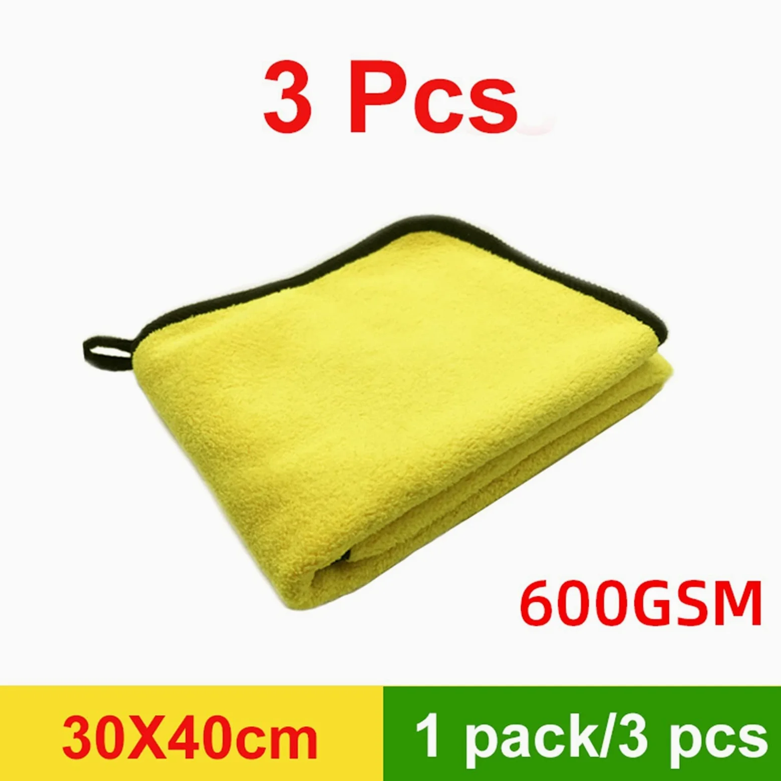 Paño de Limpieza de Microfibra Toalla de Secado de Microfibra para automóvil Paño de Microfibra para automóvil Toalla de Lavado Paño de Limpieza de Microfibra Toalla de Secado para Lavado de automóv