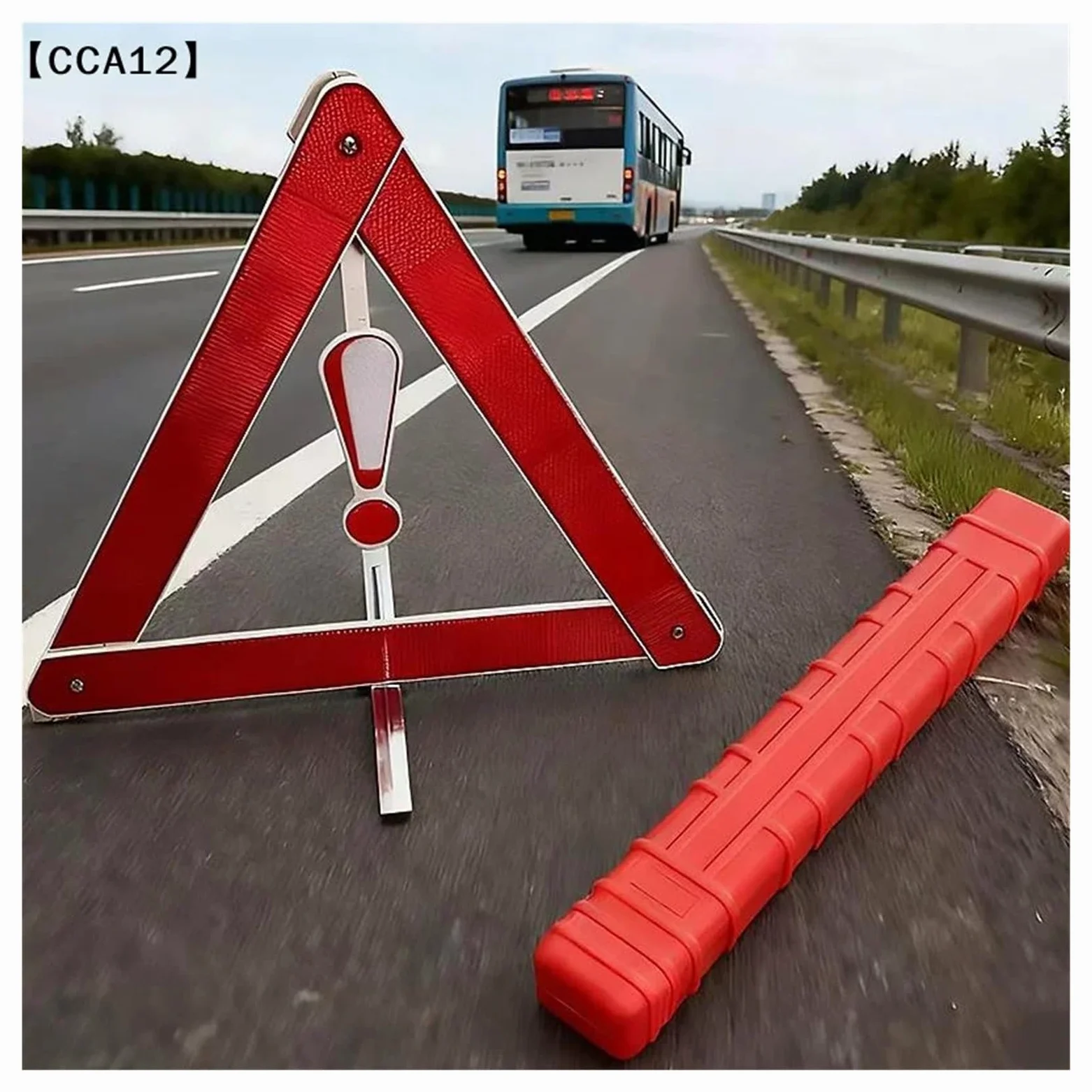 Dispositivo de Alerta temprana Emergencia Plegable for Seguridad Vial, triángulo Advertencia for Coches, 10 Uds para Advertencia