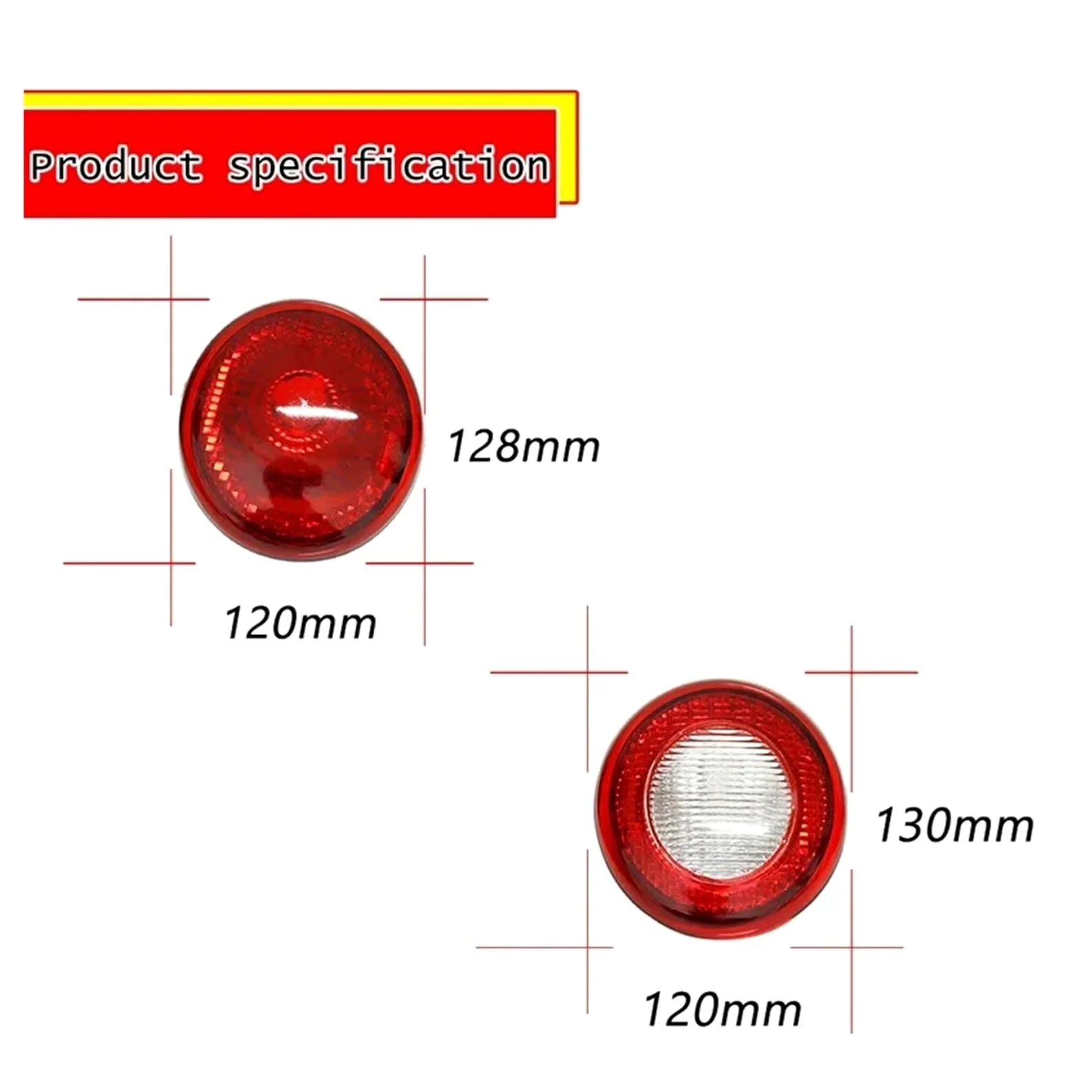 Pilotos Traseros Kit De Carcasas ABS Para Luz Trasera Marcha Atrás Coche Para Chevy Para HHR 2006 2007 2008 2009 2010 2011 Sin Casquillo Bombilla(Tail Light Housing)