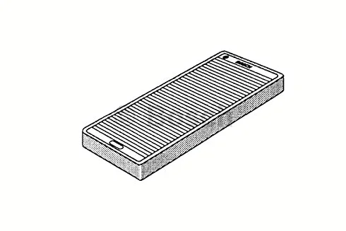 Bosch 1987431060 filtro de aire para habitáculo