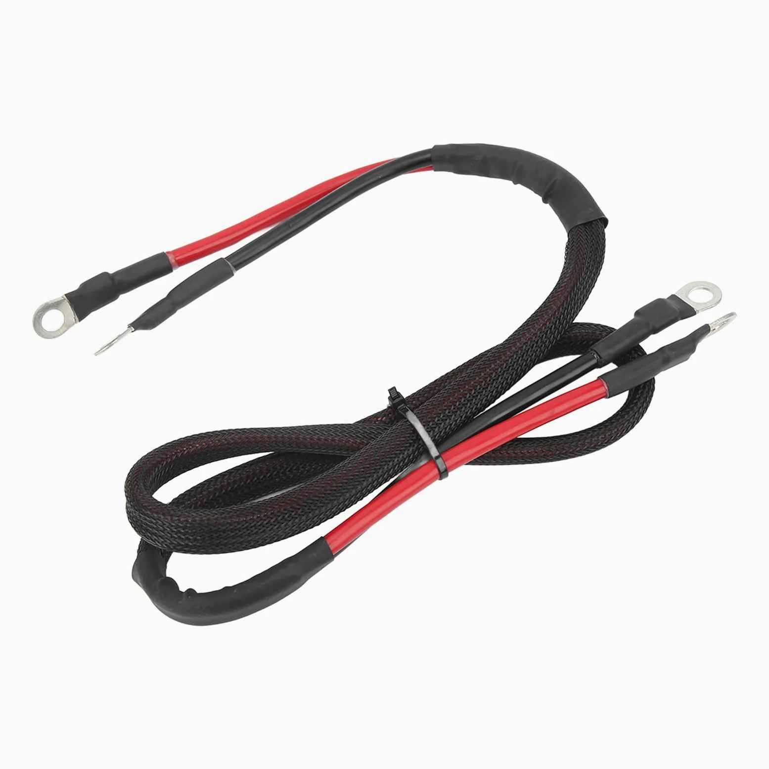 Terminales de puente de batería Torvex, terminales de carga de postes de arranque remoto con cable de calibre 4 para UTV ATV coche camión RV tractor barco