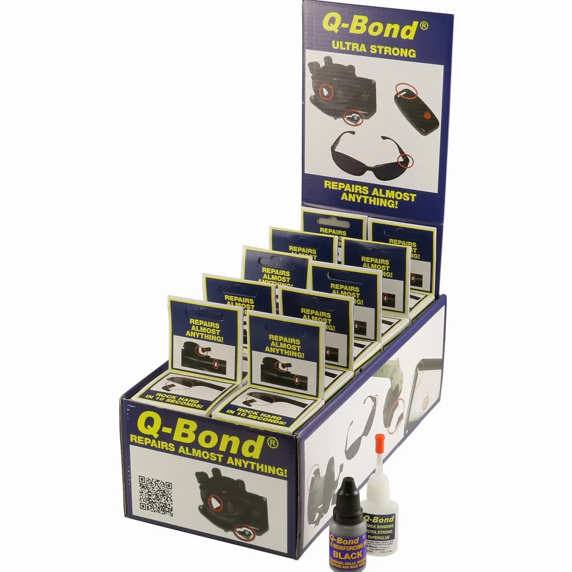 K-Tool Corporation Q-Bond - Kit de adhesivos (10 unidades, con pantalla)
