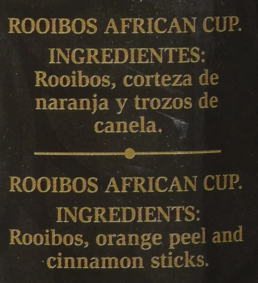 Barton Rooibos African Cup Infusión Sudafricano 130 gr