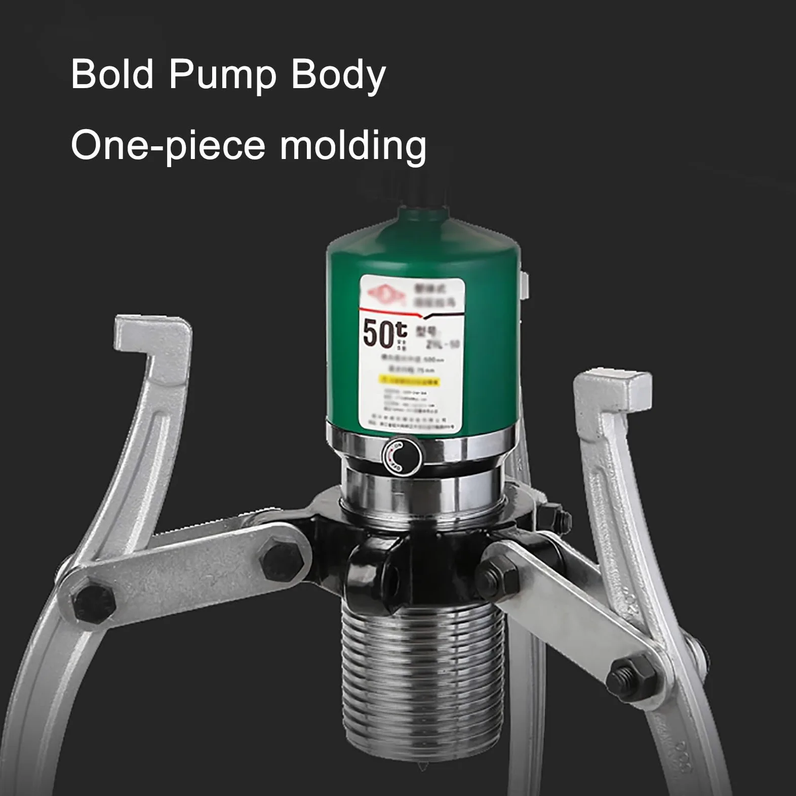 Kit extractor de rodamientos, herramienta hidráulica universal con bomba gruesa, 2/3 mandíbulas intercambiables para engranajes, rodamientos, poleas - Equipo mecánico esencial