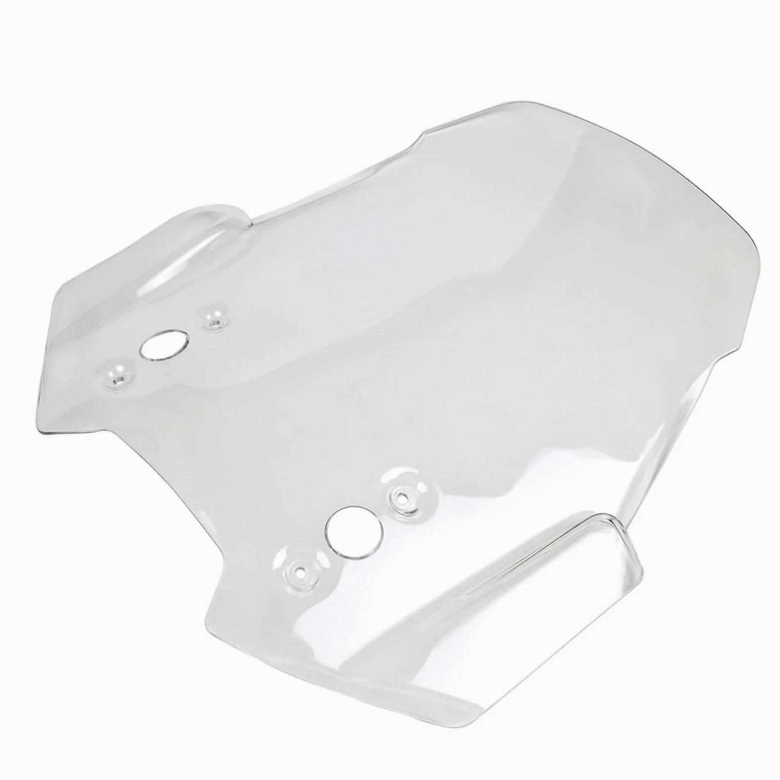 Motocicleta Deflector de Viento para Kawasaki para Versys 1000 2015-2018 para Versys 650 para KLE650 2015-2021 Protector Frontal Deflectores Aire Motor Parabrisas(Clear)