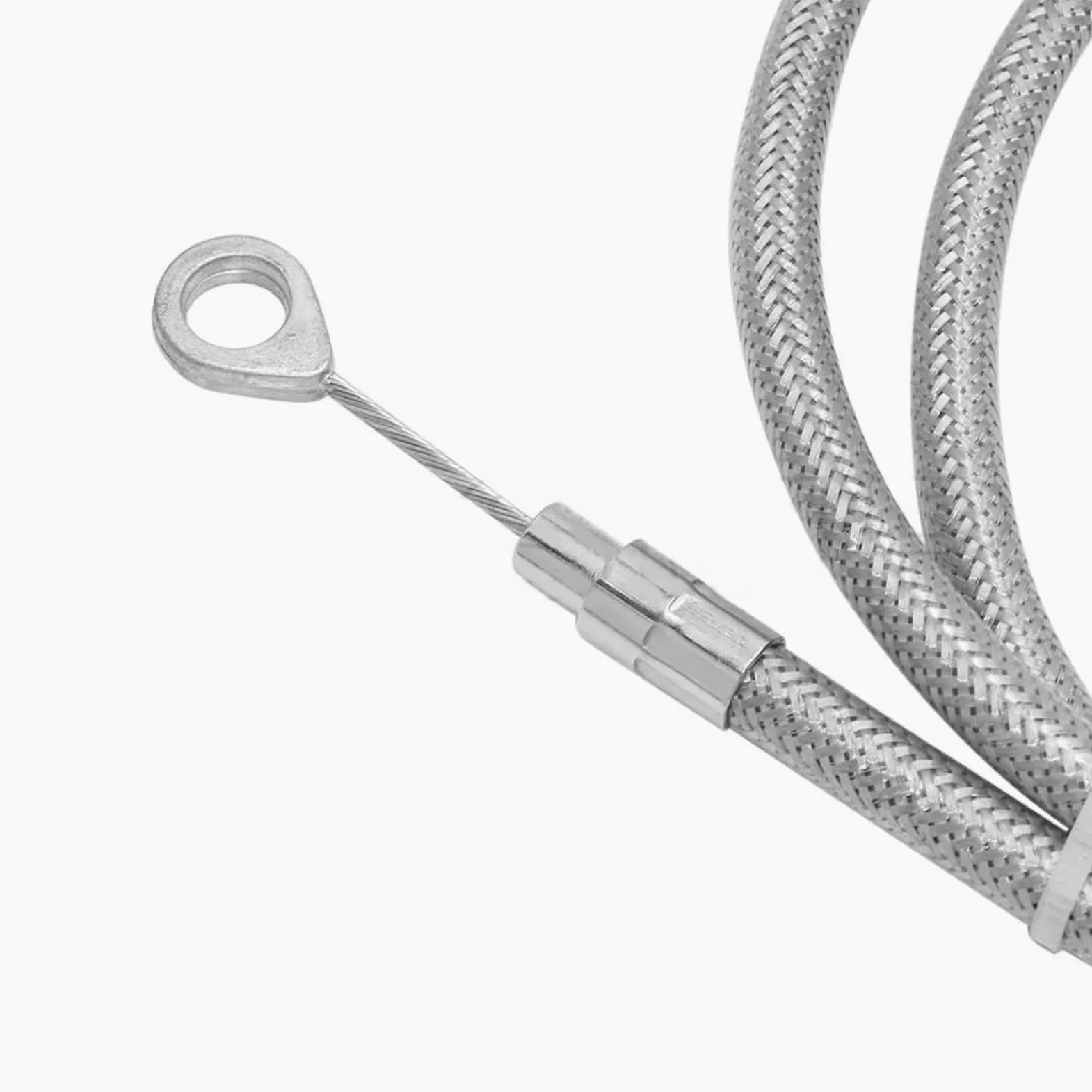 Cable De Embrague Alargado para Motocicleta con Tejido Alambre Acero para Harley Sportster XL 883 1200 Dyna Softail Fat Boy