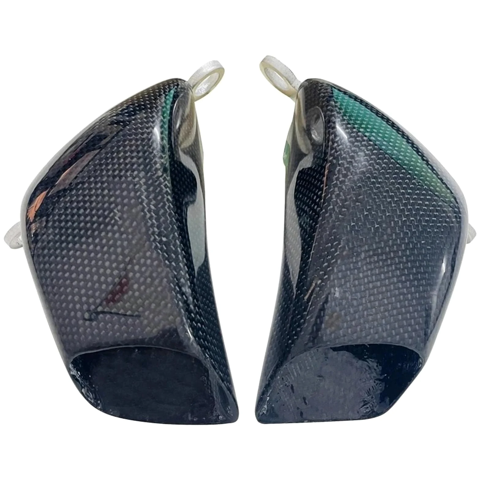 Conductos de refrigeración de Aire de Pinza Compatible con Pinza de Fibra de Carbono Kawasaki Z1000, disipación de Calor y radiador de guía de Aire del Freno Delantero.(Light)