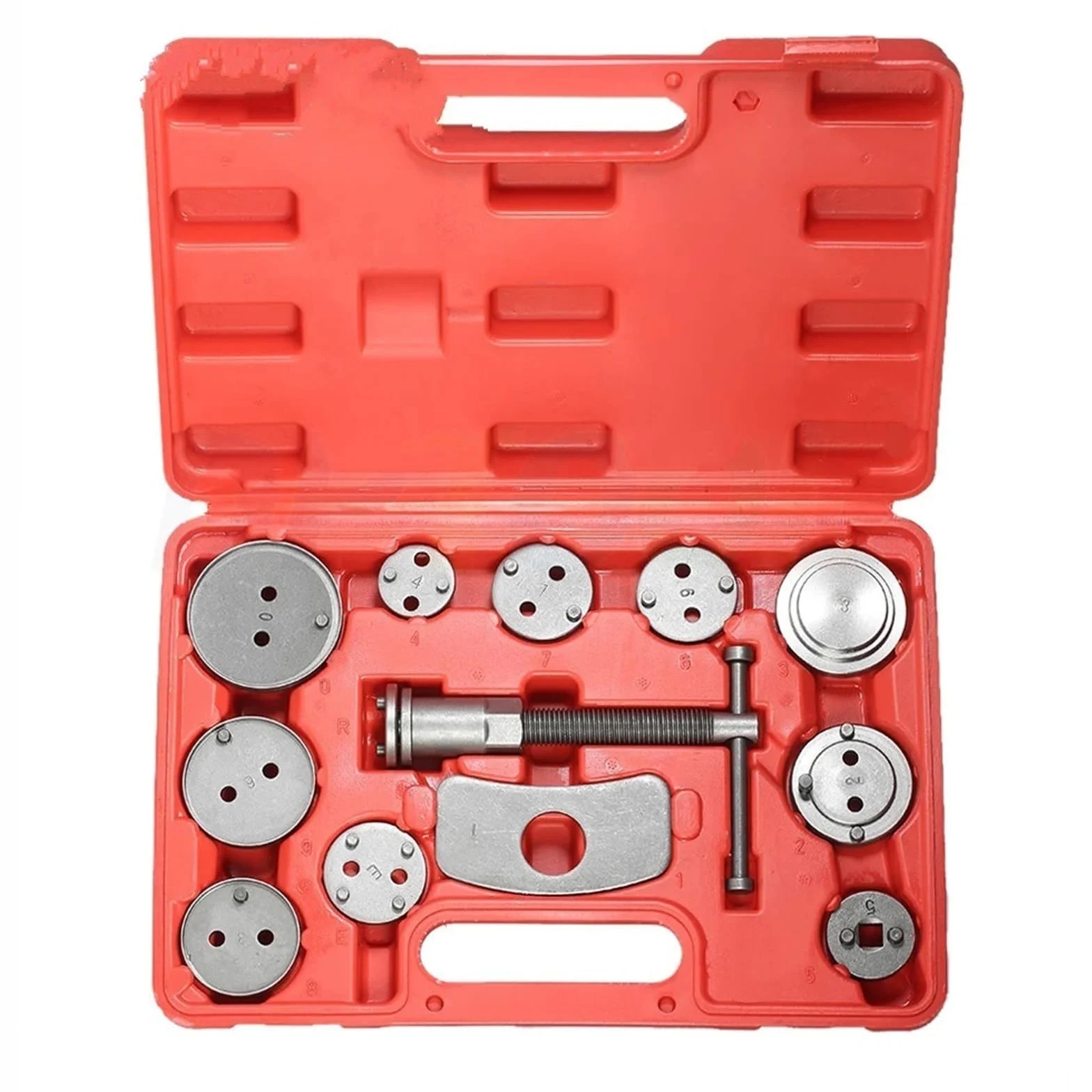 cojinete de leva Compatible con herramientas de reparación garaje | Compresor de pistón de freno trasero de viento, pinza de freno de disco de coche Universal, 22 Uds.(12pcs)
