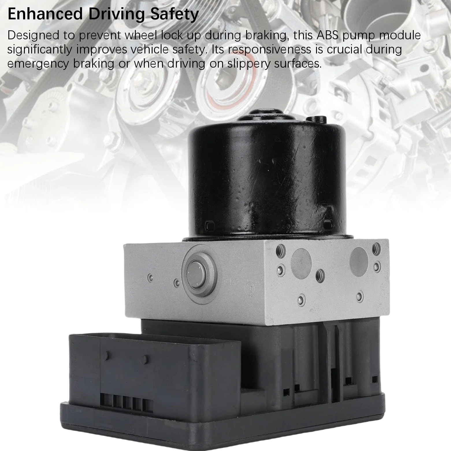KIMISS Conjunto de Bomba ABS Freno Módulo ABS Conjunto de Bomba Unidad de Control Hidráulico 34516759045 Pieza de Repuesto con Válvula Moduladora de Presión del de Frenos Válvula