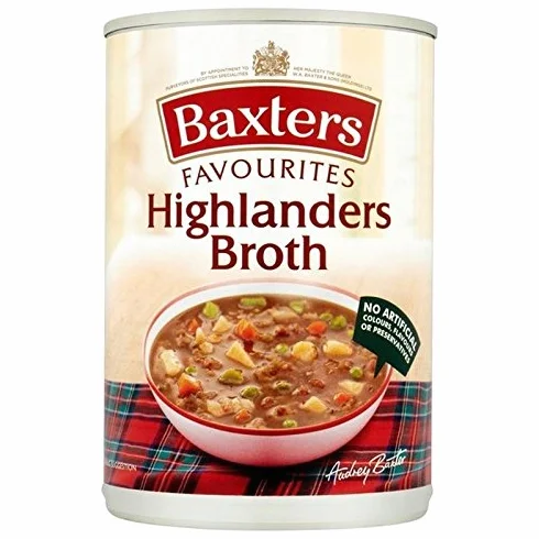 Baxters Favoritos Montañeses De Ternera 400g Sopa Paquete de 2