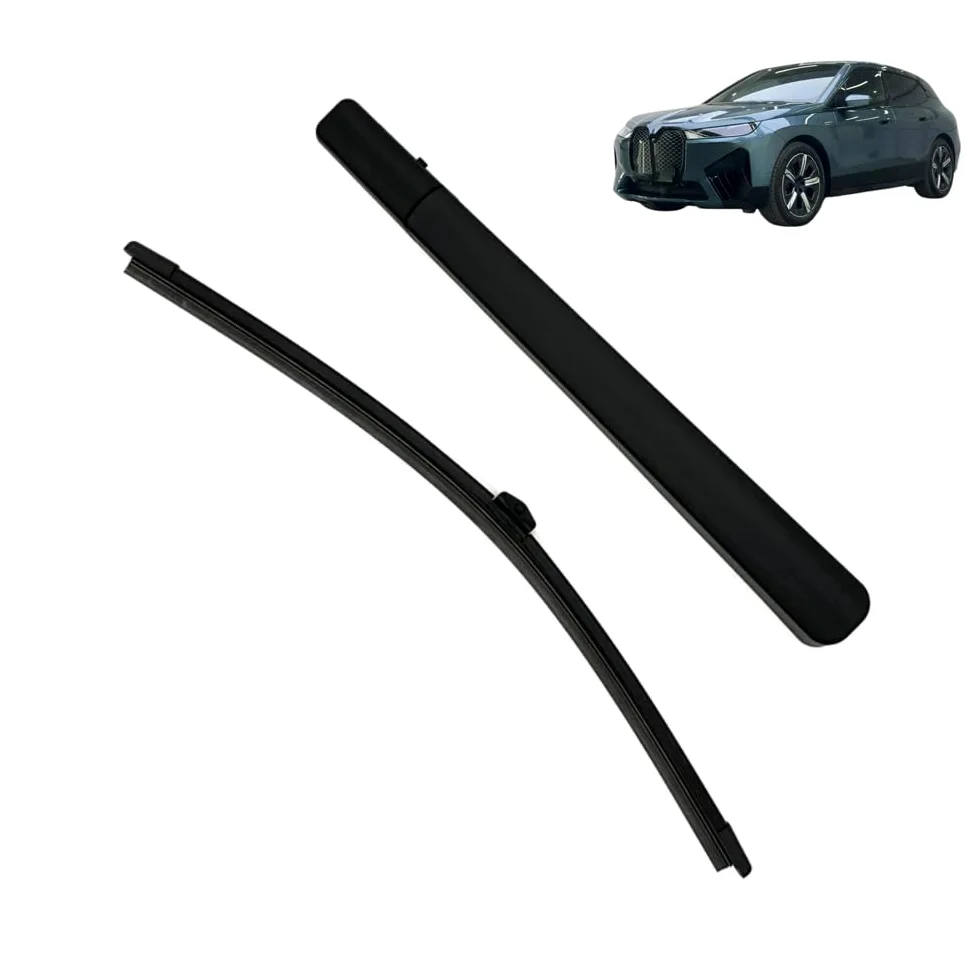 Materiales de Caucho y plástico Brazos del limpiaparabrisas para BMW IX 2021 2022 2023 2024 2025 2026 Trasero Brazo con escobilla Trasera Uso Duradero