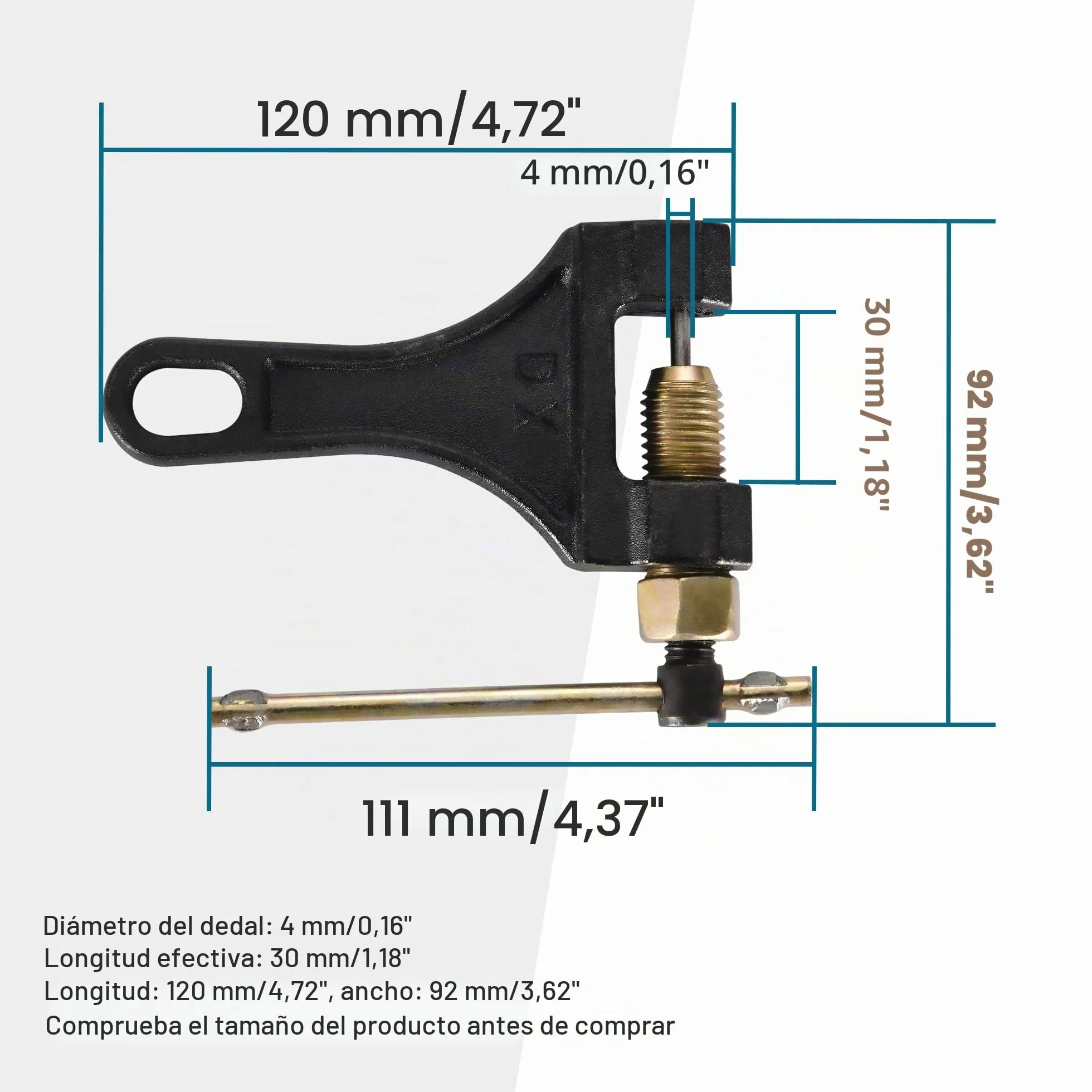 GOOFIT Chain Breaker Replacement For #428 520 525 528 530 Chain Tool Dirt Bike Bicycle ATV