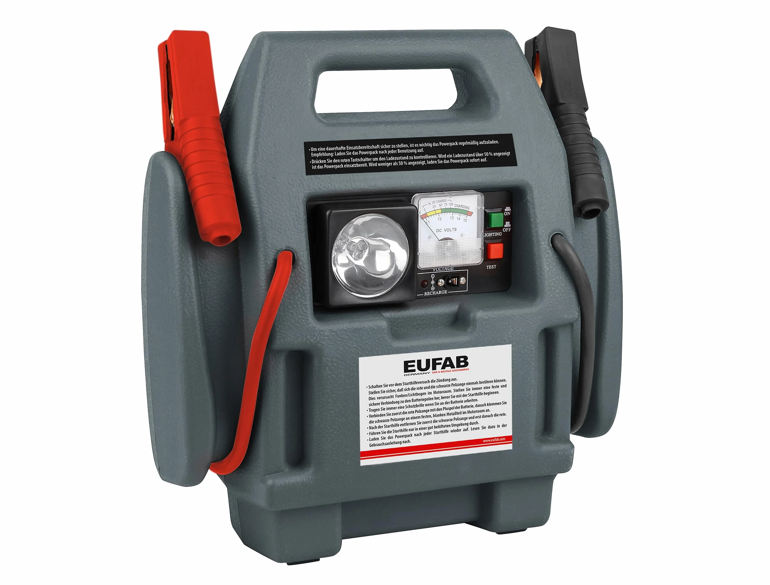 EUFAB 16643 Powerpack - Mochila con compresor