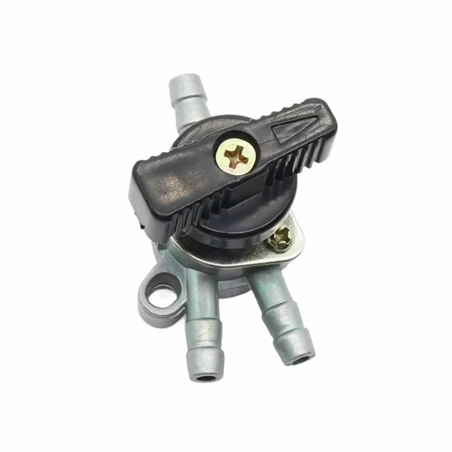 Carburador para Motor Grifo de Tanque de Combustible 2 en 1, Llave de Purga de Combustible de 3 vías, válvula Resistente, Accesorio para ATV Cortacésped de carburador