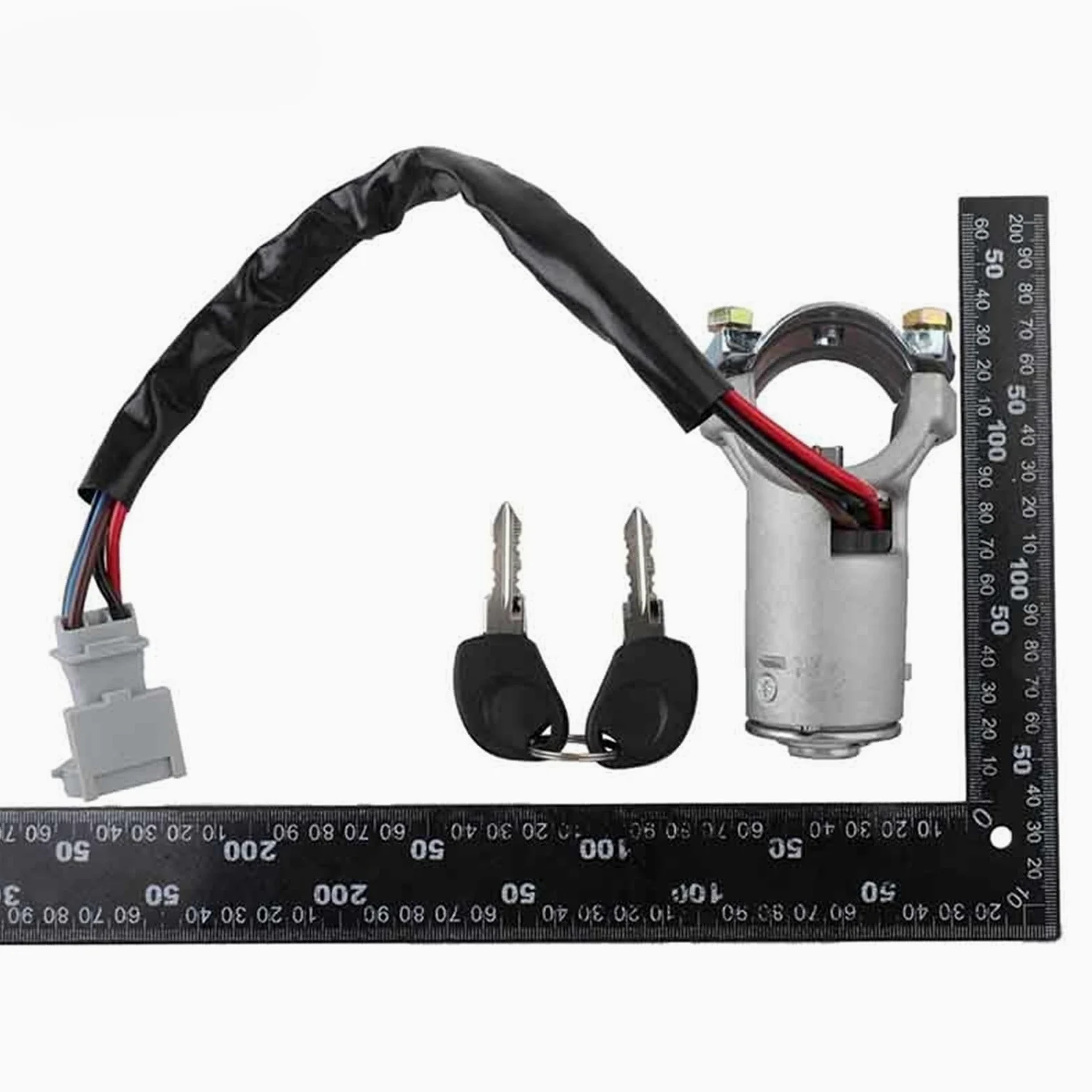 Interruptor de encendido del coche Cilindro de cerradura encendido 500326598 4 pines para accesorios coche para IVECO