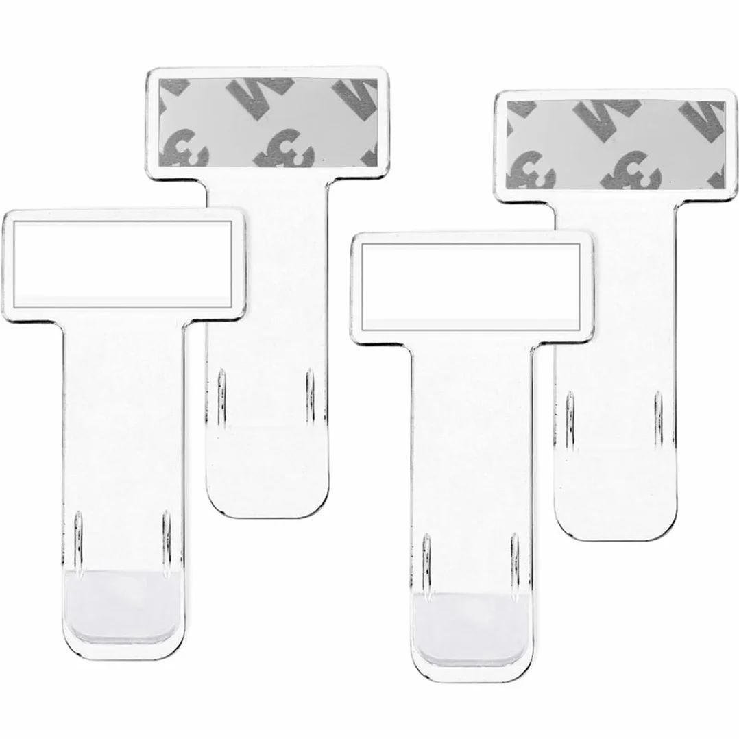 Clip para boletos de Parabrisas, Clip para boletos de estacionamiento, Clip para boletos Autoadhesivo para Permiso de Parabrisas, Clips para permisos para automóviles, Camiones y caravanas
