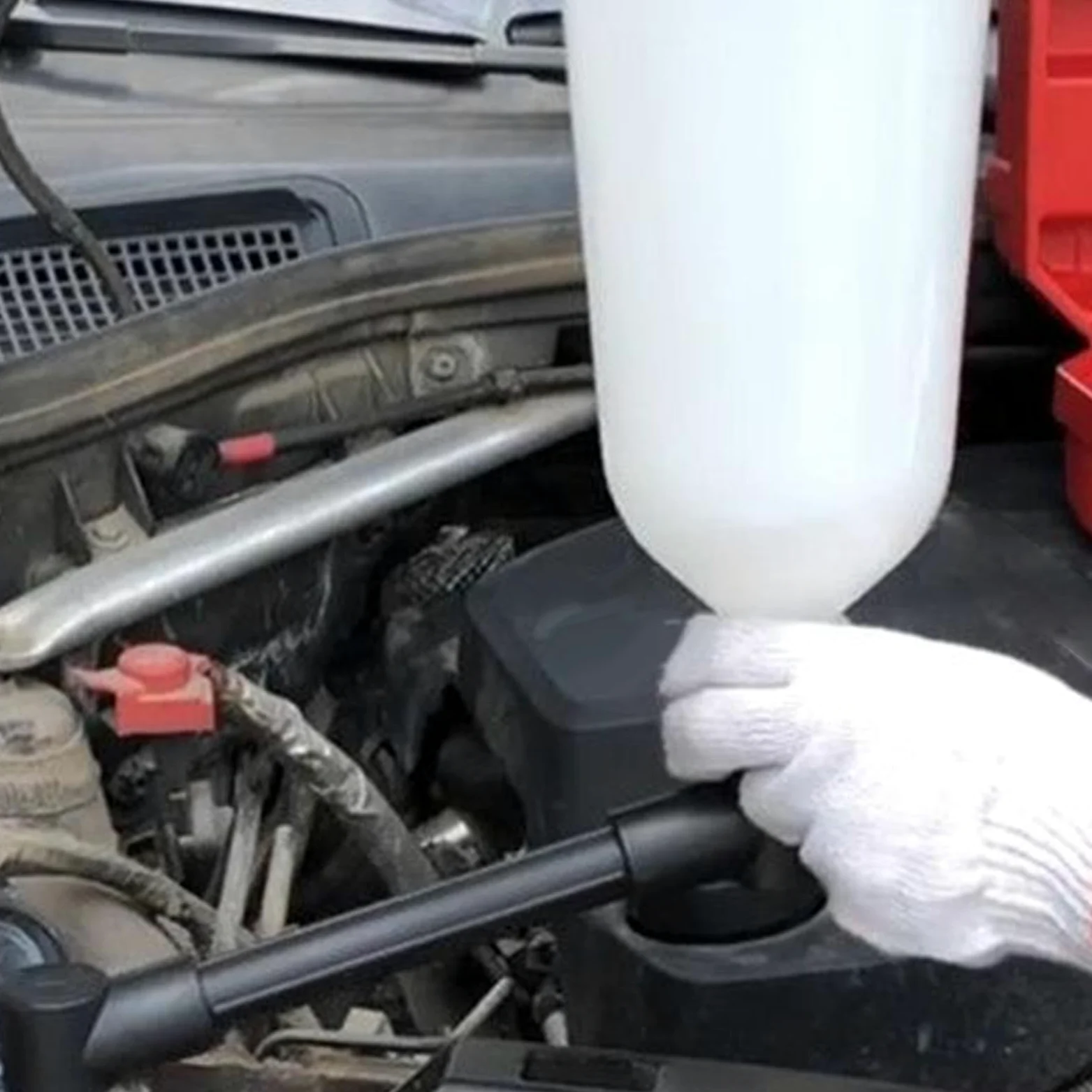 Kit de embudo para aceite motor Filtro Universal Flexible Antiderrames | Kit De Embudo Purgador Del Radiador Para Vehículo SUV RV De Refrigeración Del Motor Purga Reparación Lavado