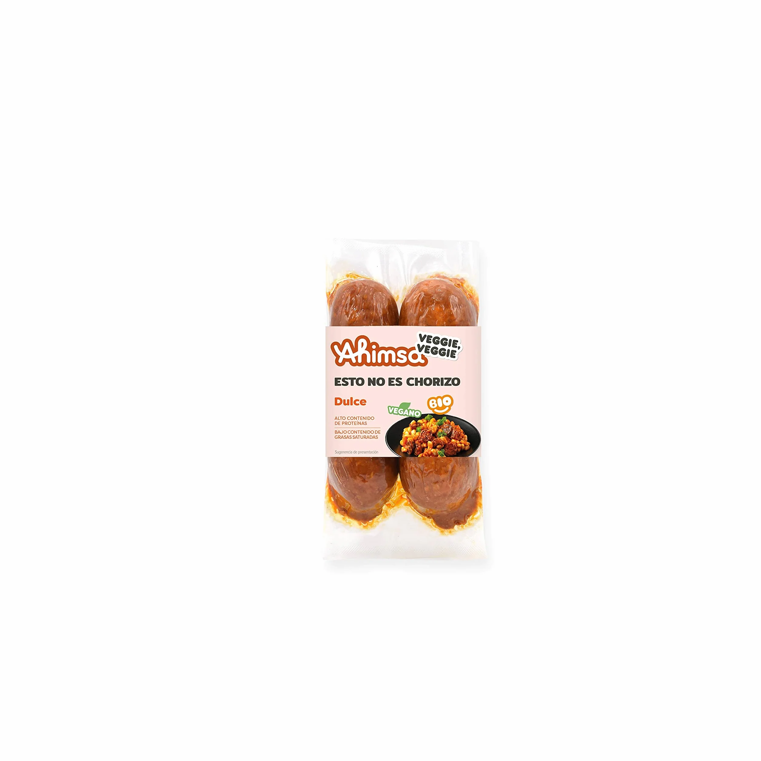CHORIZO DULCE VEGANO BIO 230 gr
