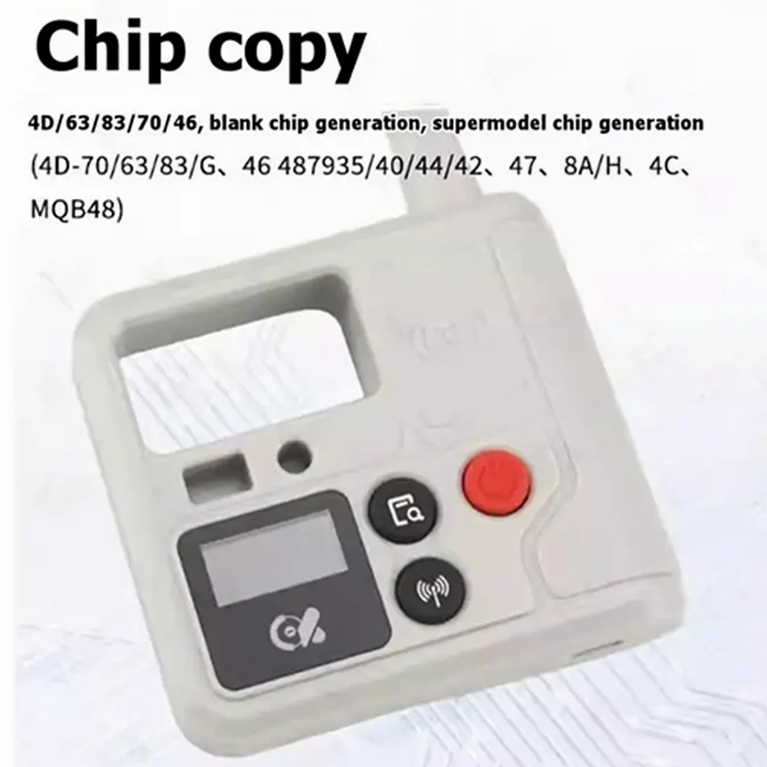 Herramienta eficiente de codificación de coche compatible con chip 4D 63 83 70 46 y herramienta de reprogramación automática de control