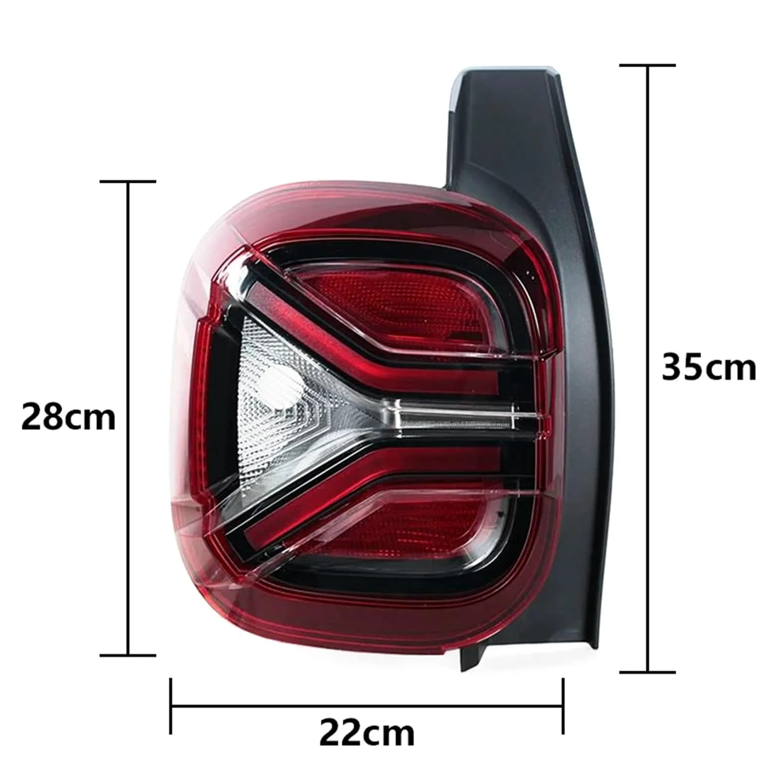 Piloto Trasero Para Dacia Para Duster 2 Facelift 2020-2024 Luces Traseras, Luz De Freno, Intermitente Luz Trasera Piloto Trasero(Izquierda)