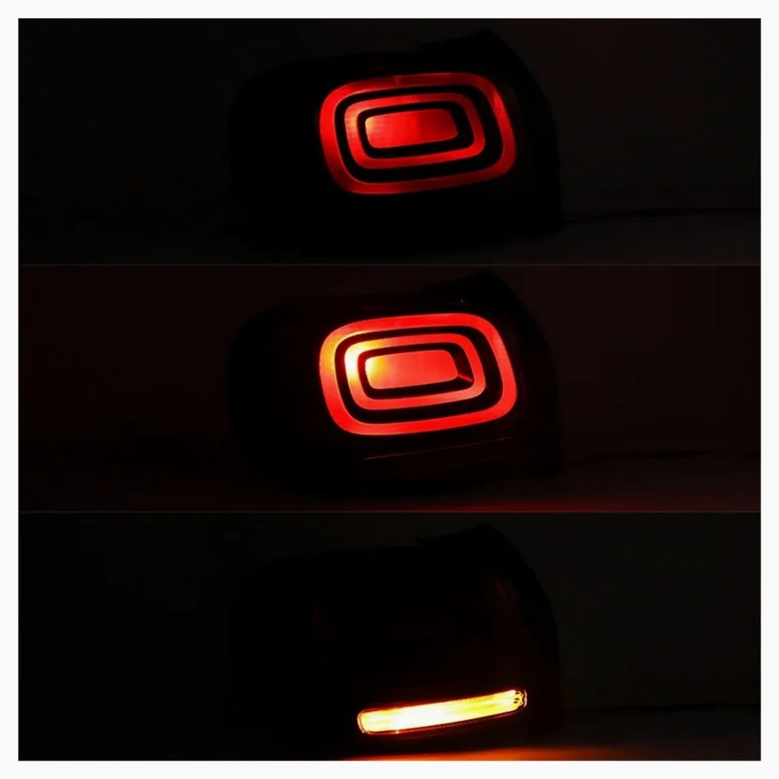 Piloto Trasero Para Citroen Para C3 Para Aircross Accesorios Exteriores Luz Trasera De Freno Señal Lámpara Repuesto Conjunto Luces Coche Luces Traseras(Only Right)