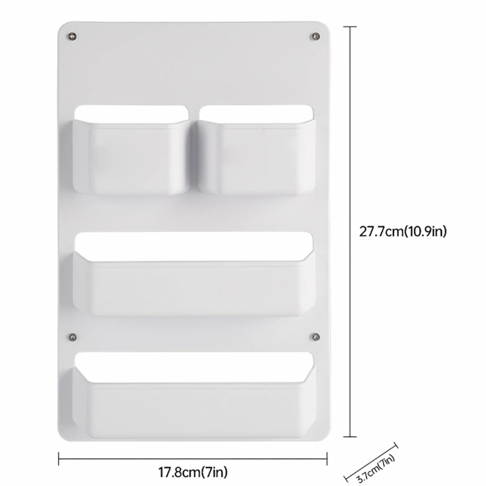Organizador de Puerta para Autocaravanas, Estante Impermeable de Exhibición, Organizador de Almacenamiento para Ahorrar Espacio en Vehículos Recreativos, para Barco Casa Rodante Baño Viaje en