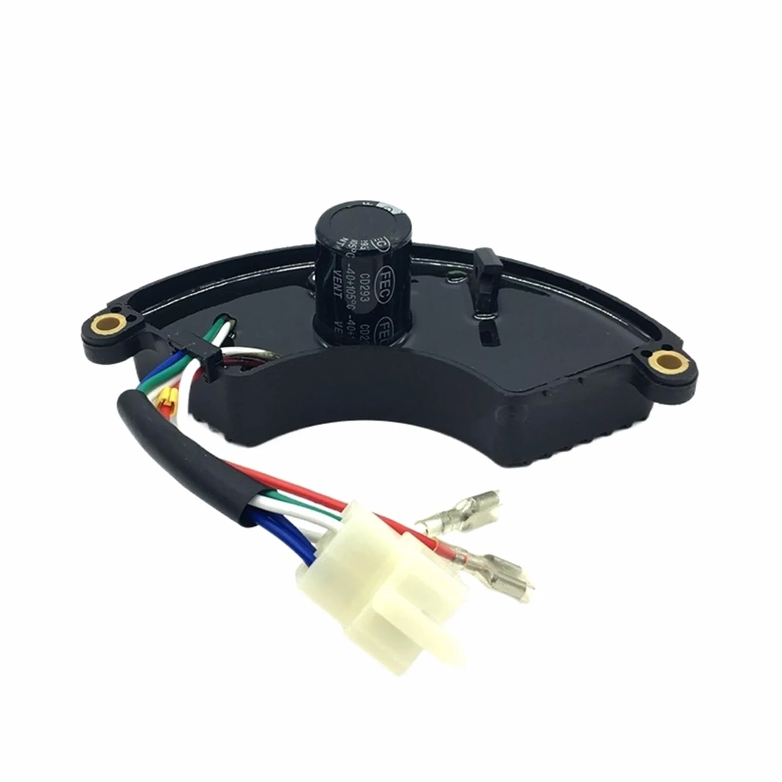 Regulador de voltaje automático de 5,5 kVA, generador de 5 kW, AVR, 250 V CA, 470 µF, monofásico, 6 cables, trifásico, 8 cables.(3 phase 8 wires)