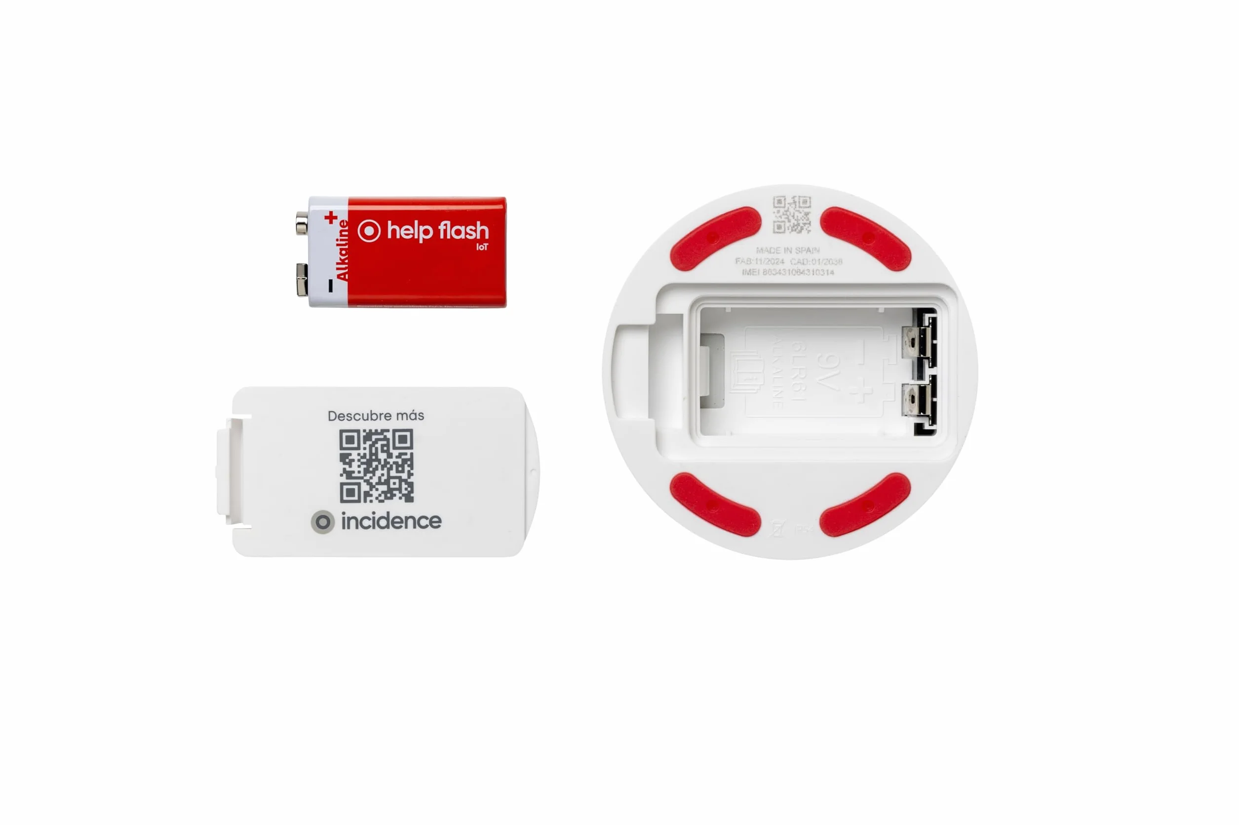 Luz de Emergencia V16 con Geolocalización, 290 candelas, Conectada DGT 3.0, Señal V-16 para Coches
