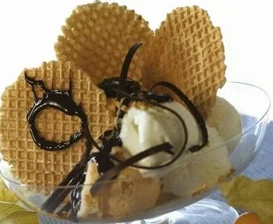 Wafer Ice Cream 1000 moldes redondos para helados y dulces