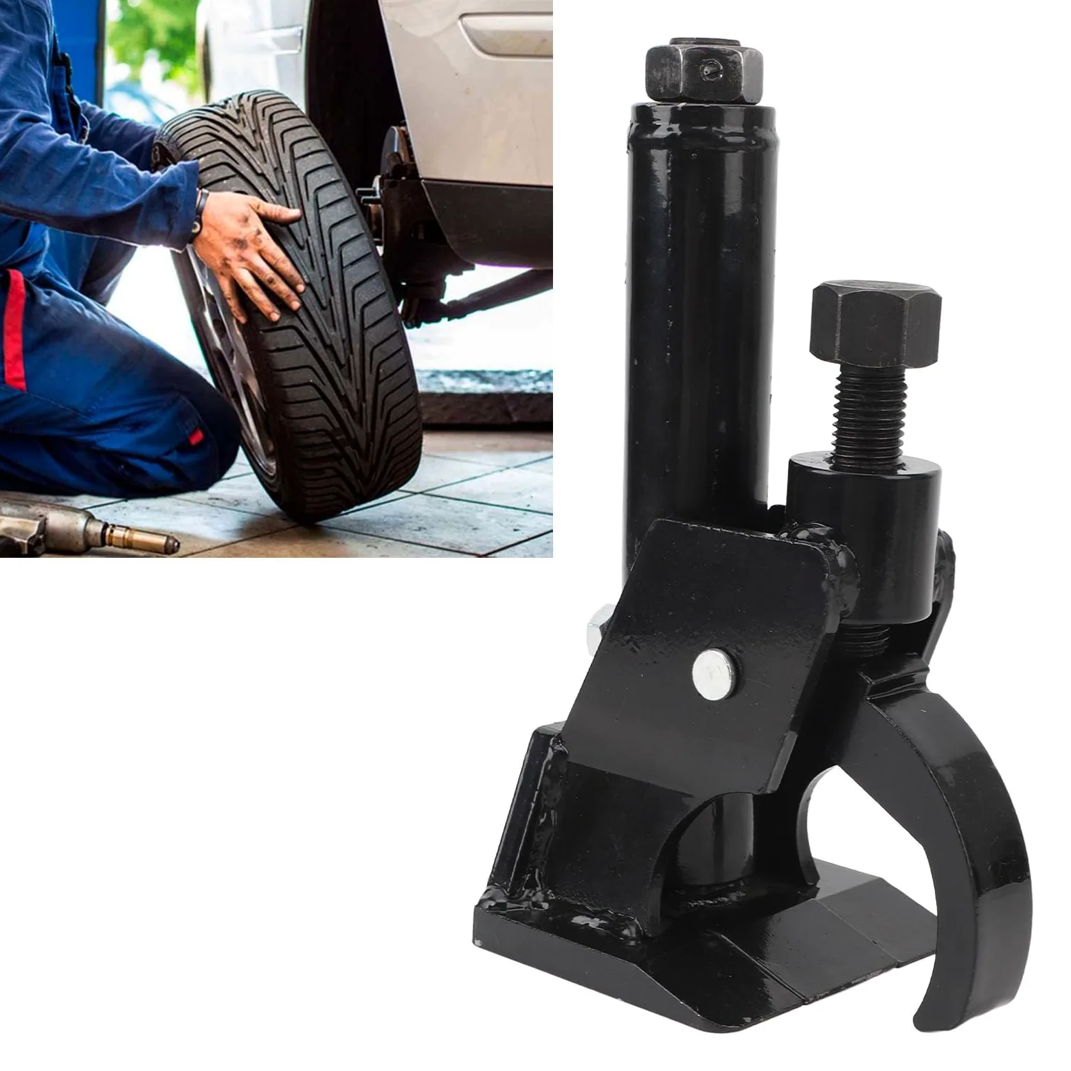 Herramienta de Destalonador, Destalonador de Neumáticos Manual, Protección Versátil, Resistente, Herramienta de Cambiador de Neumáticos Manual de 38 a 42 Pulgadas, Herramienta de