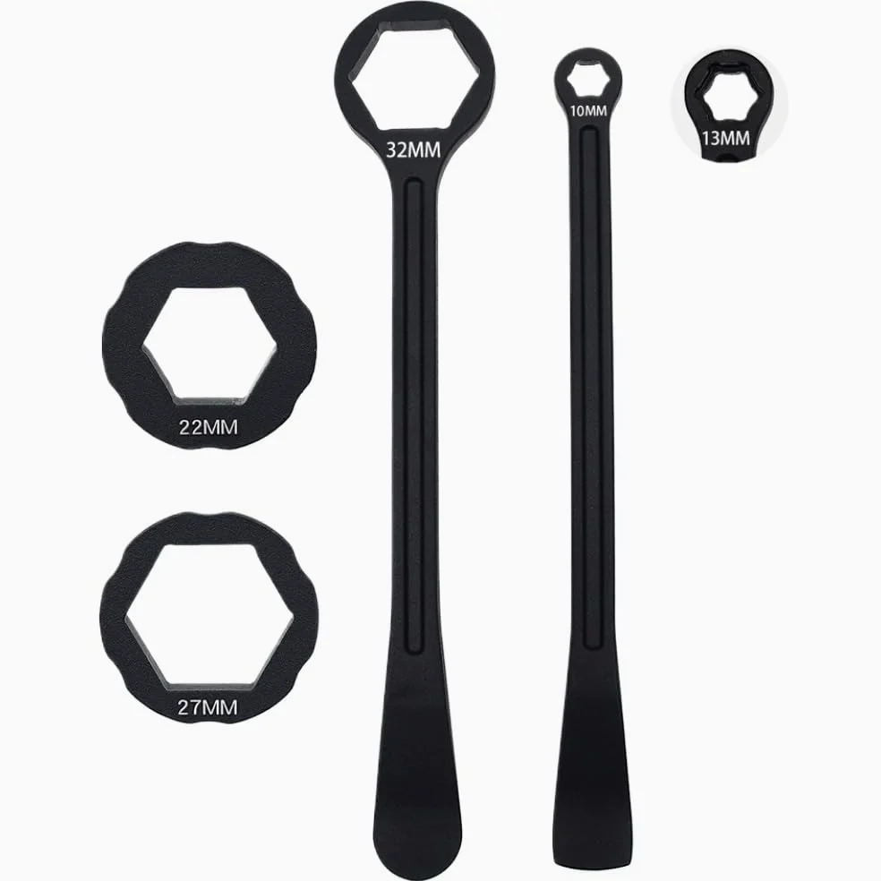 Herramienta de reparación de neumáticos de Motocicleta Llima de Palanca de neumáticos Compatible con EXC SXF XCF CRF CR KX KXF RMZ Modelos(Black Tire Lever)