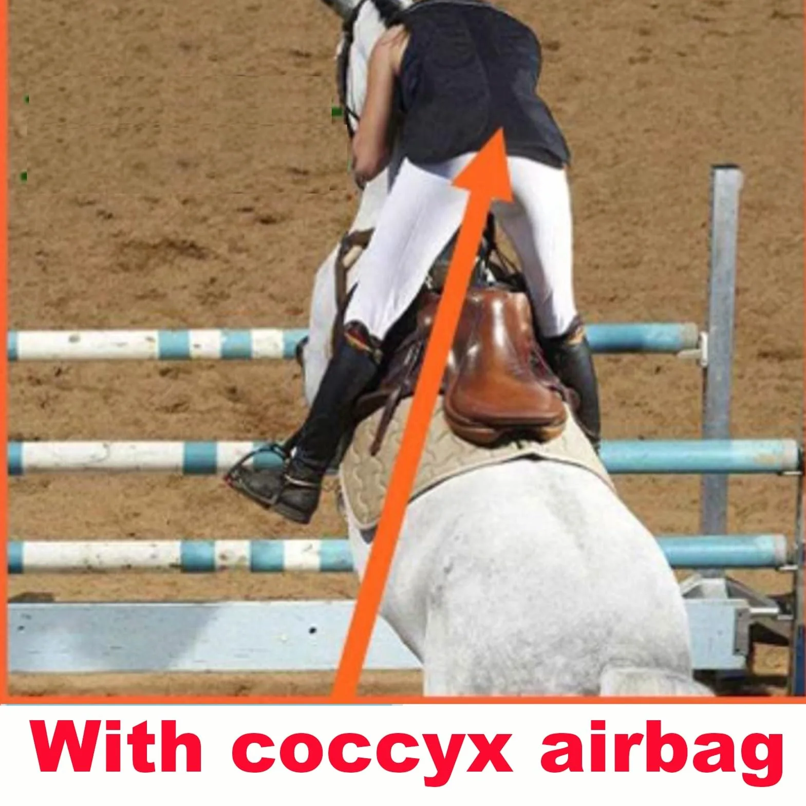 Chaleco Airbag for Equitación 0,1 S Activa Bolsas De Aire En El Cuello, El Cóccix Y El Cuerpo Airbag for Personas Mayores/chaquetas for Hombres/mujeres/niños(M)